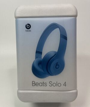 Beats Solo 4 Blue Wireless Headphones : Empty Box Only
